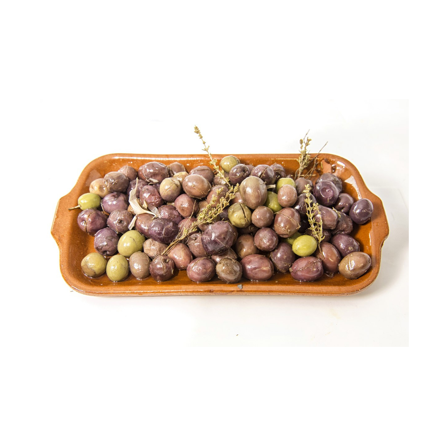 ACEITUNA ANDALUZA MORADA Y RAJADA