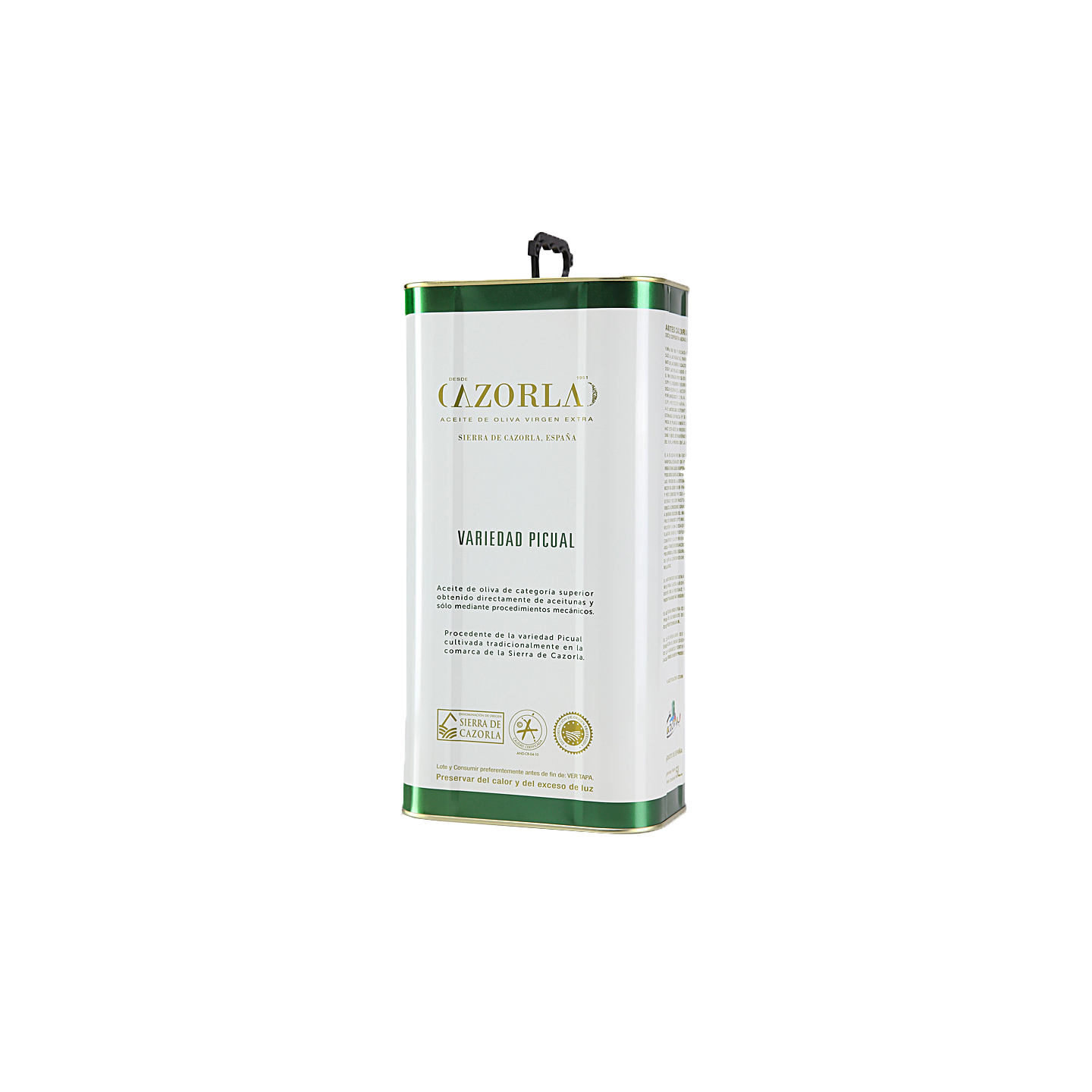 ACEITE DE OLIVA VIRGEN EXTRA PICUAL 5L