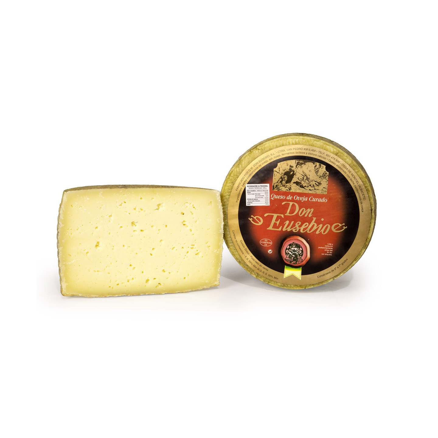 QUESO DE OVEJA CURADO  DON EUSEBIO