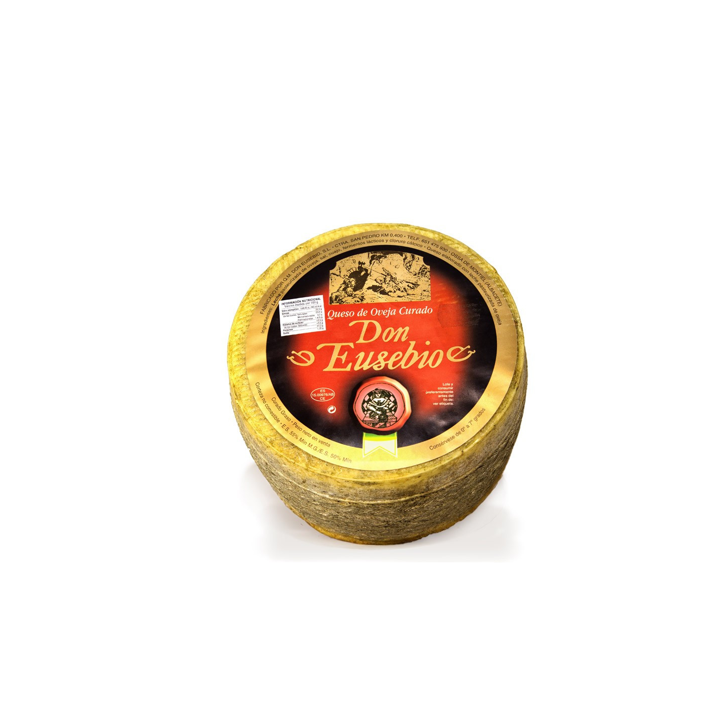 QUESO DE OVEJA CURADO DON EUSEBIO