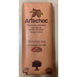 Chocolate negro con sal