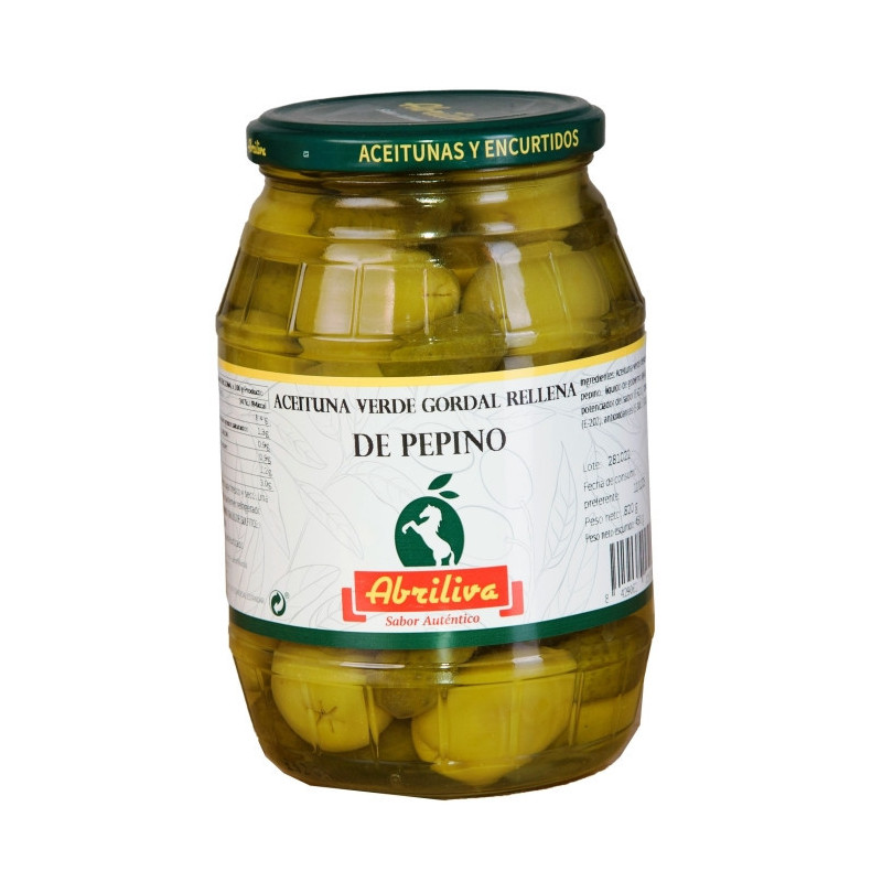 Aceituna Gordal Rellena de pepinillo