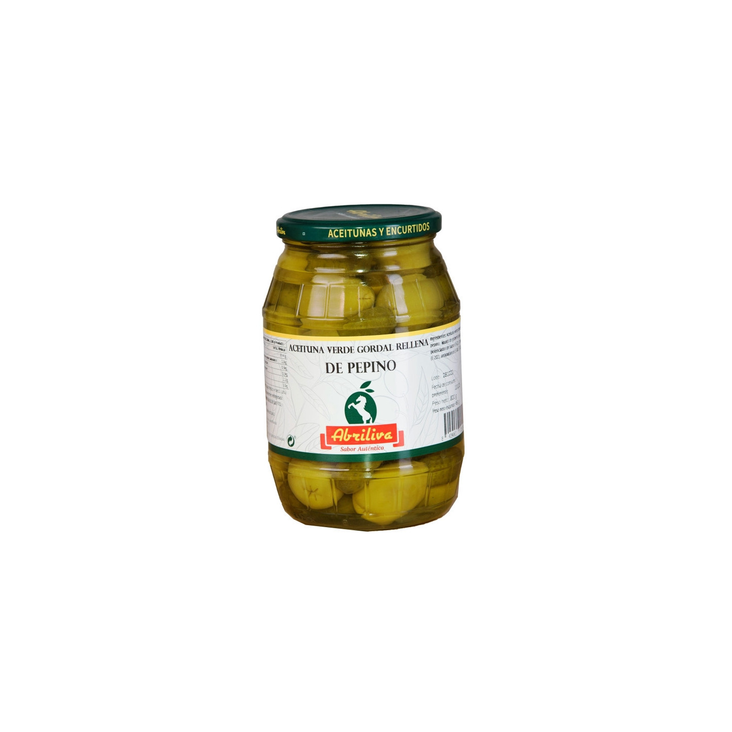 Aceituna Gordal Rellena de pepinillo