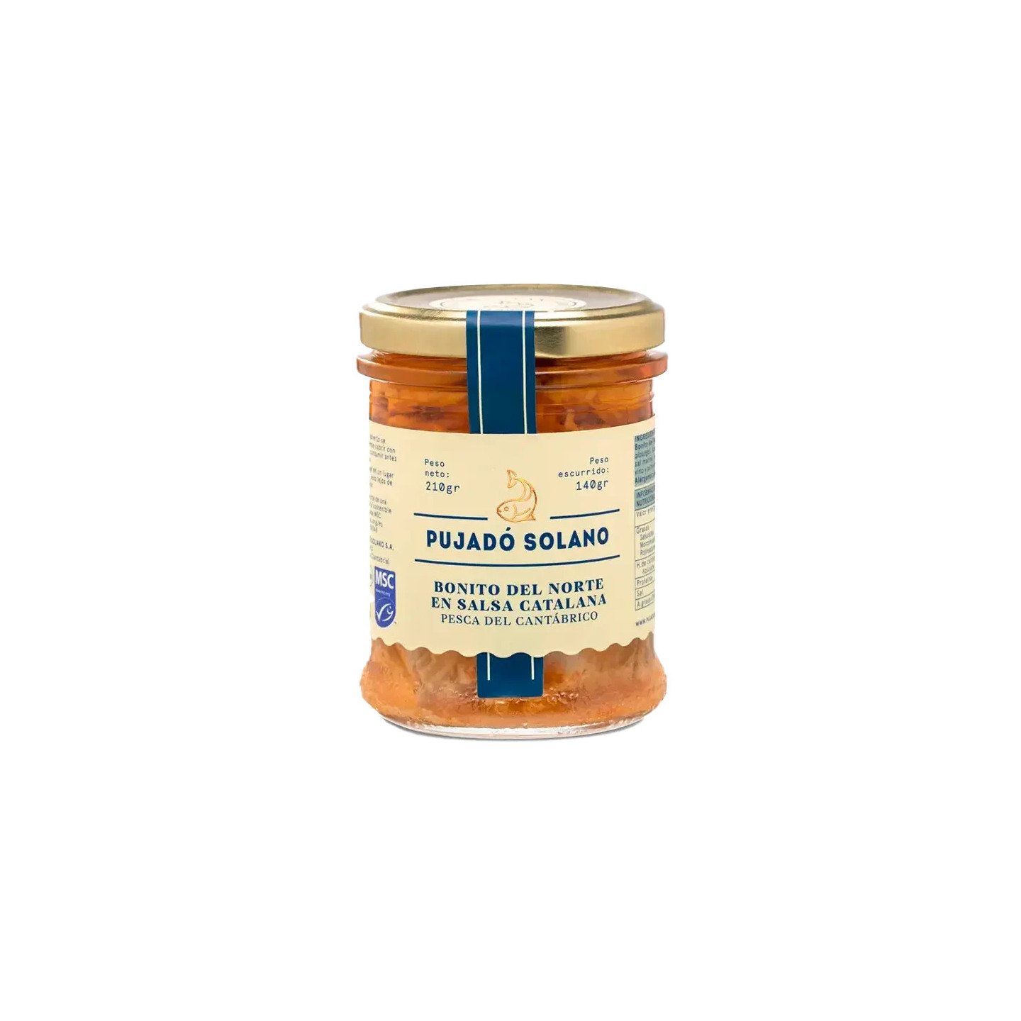 Bonito del norte en salsa catalana