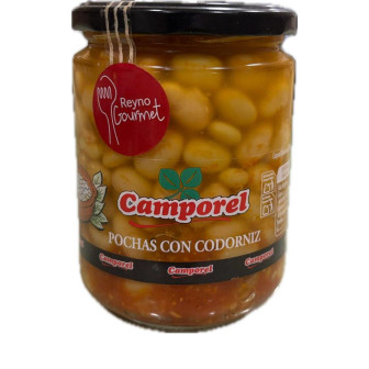 Pochas con codorniz