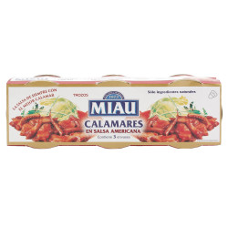 Calamares en salsa americana