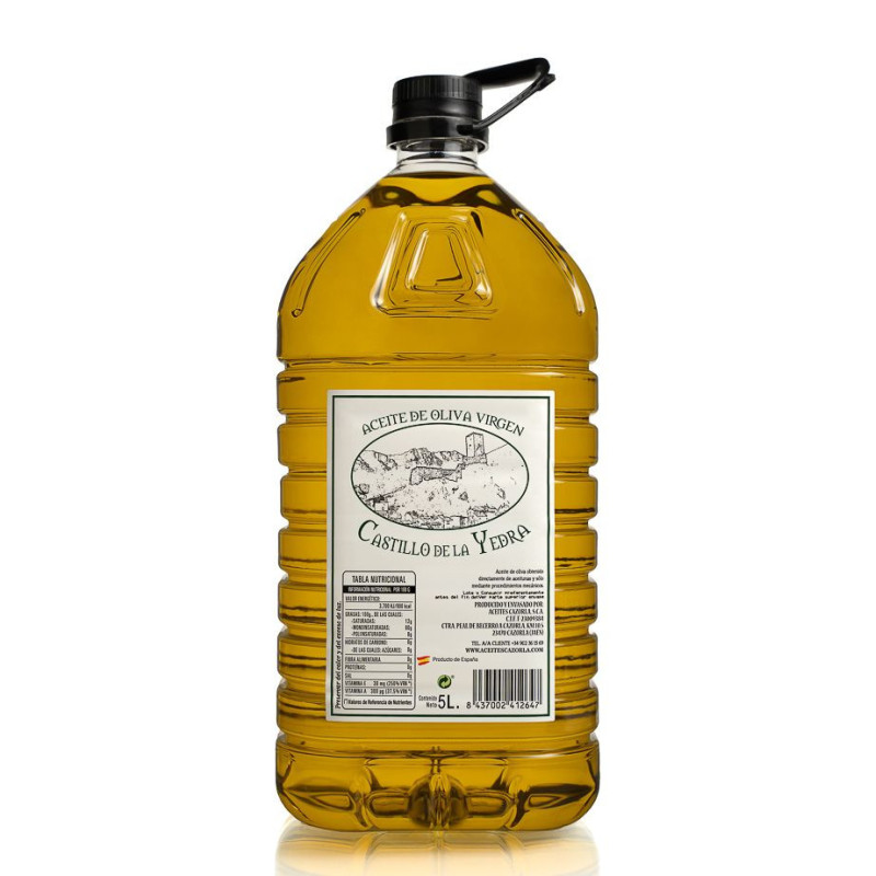 ACEITE DE OLIVA VIRGEN CASTILLO DE LA YEDRA 5L.