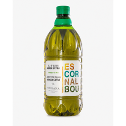 ACEITE DE OLIVA VIRGEN EXTRA ARBEQUINA SIURANA ESCORNALBOU GOURMET 1L.