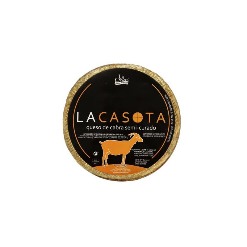 QUESO DE CABRA SEMI-CURADO La Casota