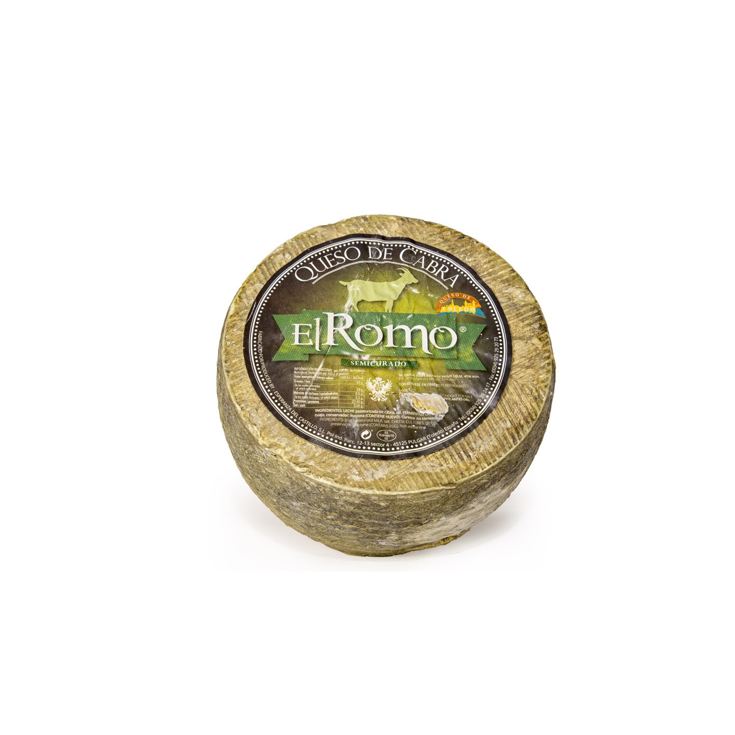 QUESO DE CABRA SEMI-CURADO EL ROMO
