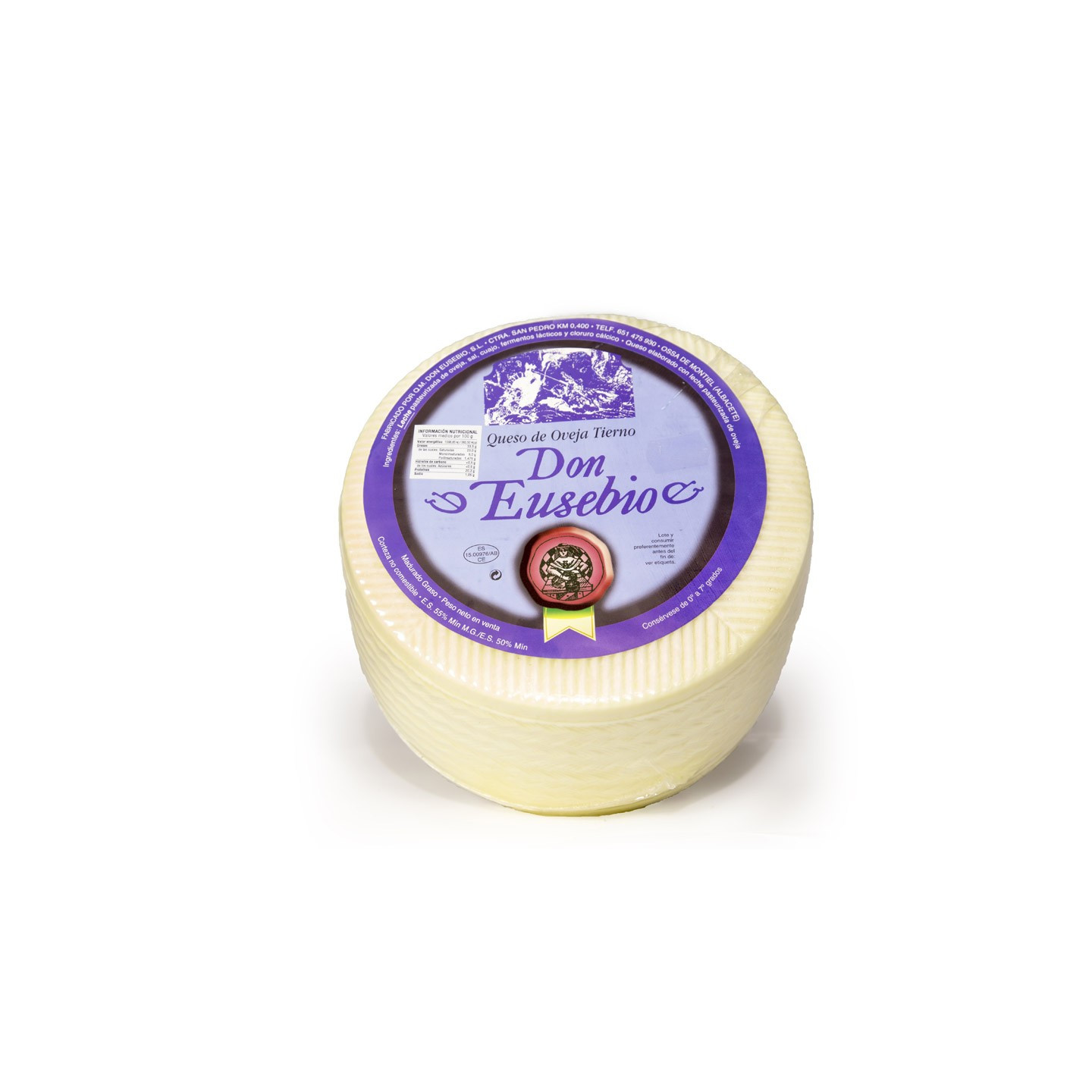 QUESO DE OVEJA TIERNO DON EUSEBIO